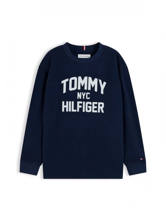 Obrázek produktu TOMMY HILFIGER Tričko 'Brand Love' marine modrá / bílá