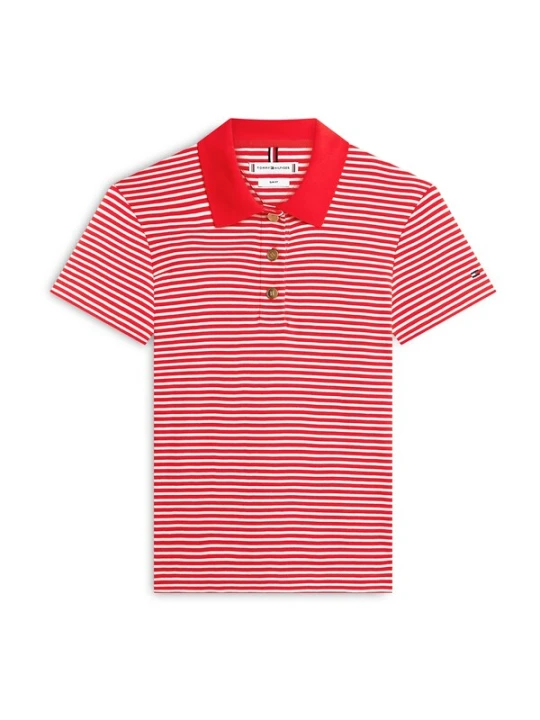 Obrázek produktu TOMMY HILFIGER Tričko červená / bílá