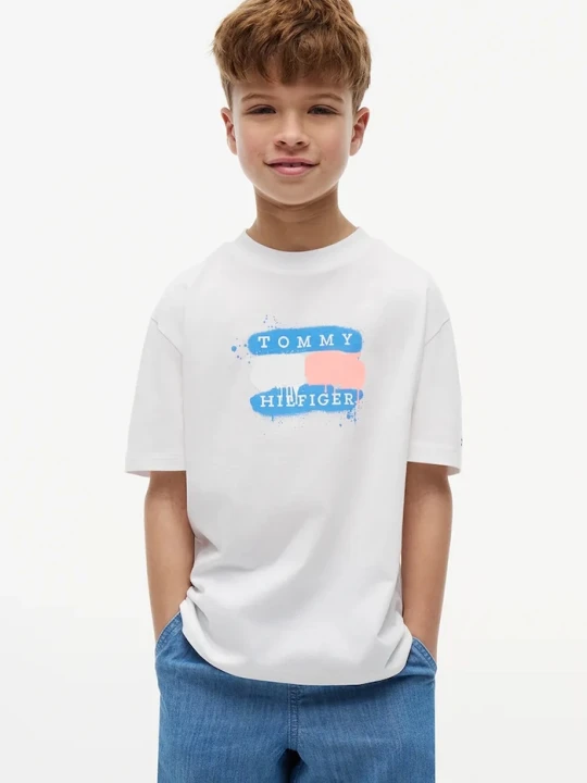 Obrázek produktu Tommy Hilfiger tričko dětské bavlněné