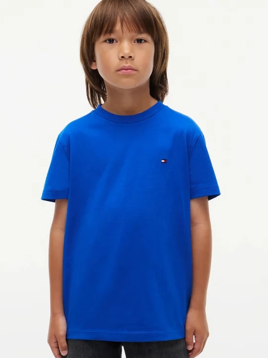 Obrázek produktu Tommy Hilfiger tričko dětské bavlněné modrá