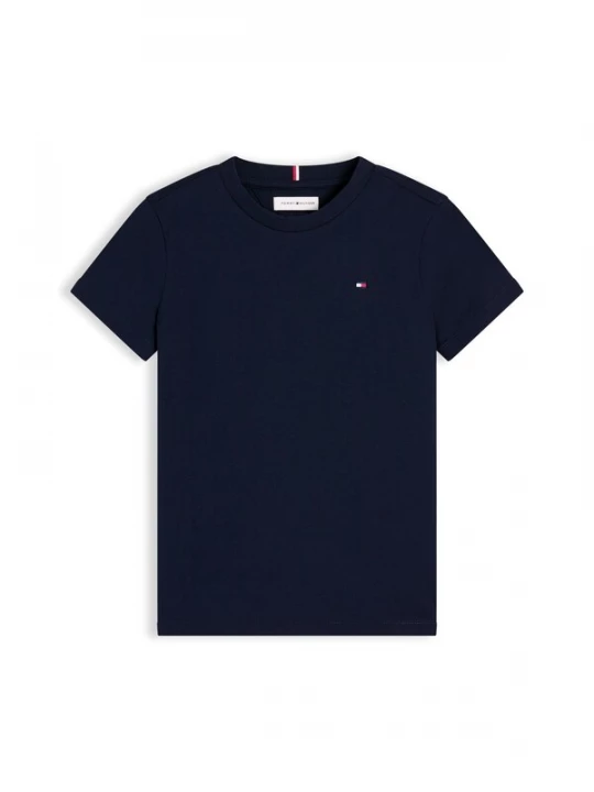 Obrázek produktu TOMMY HILFIGER Tričko 'Essential' námořnická modř / červená / bílá