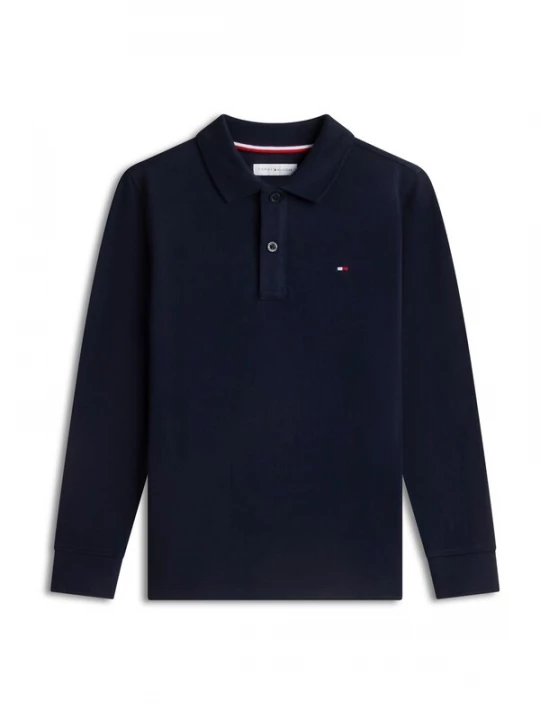 Obrázek produktu TOMMY HILFIGER Tričko 'Essential Regular Fit Long Sleeve' noční modrá