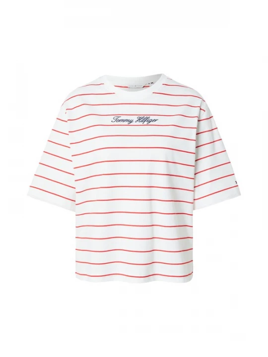 Obrázek produktu TOMMY HILFIGER Tričko námořnická modř / červená / bílá
