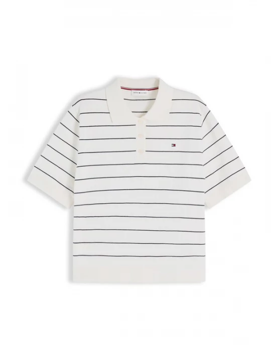 Obrázek produktu TOMMY HILFIGER Tričko námořnická modř / bílá
