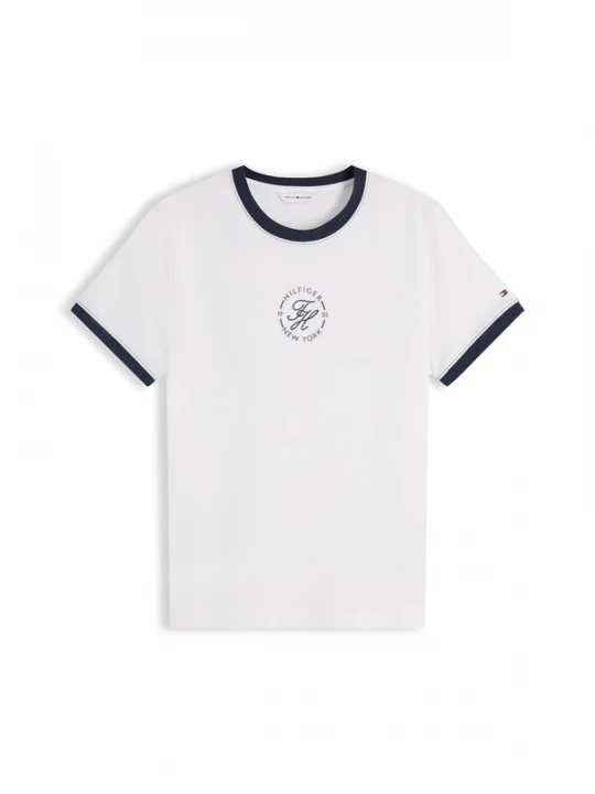 Obrázek produktu TOMMY HILFIGER Tričko námořnická modř / bílá