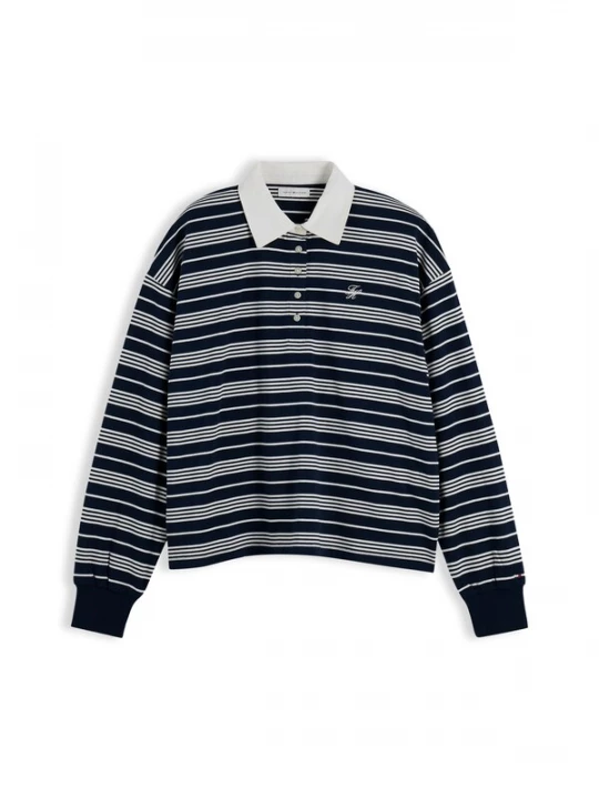 Obrázek produktu TOMMY HILFIGER Tričko námořnická modř / bílá