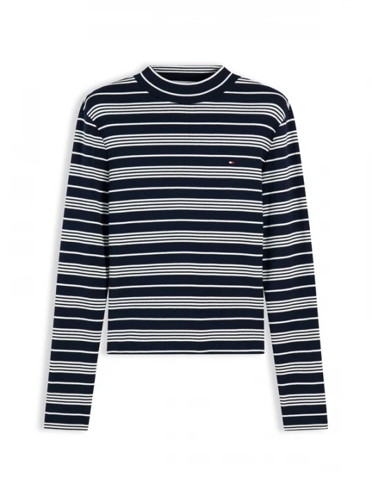 Obrázek produktu TOMMY HILFIGER Tričko námořnická modř / bílá