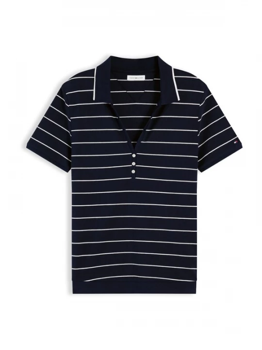 Obrázek produktu TOMMY HILFIGER Tričko 'Regular Fit' námořnická modř / bílá