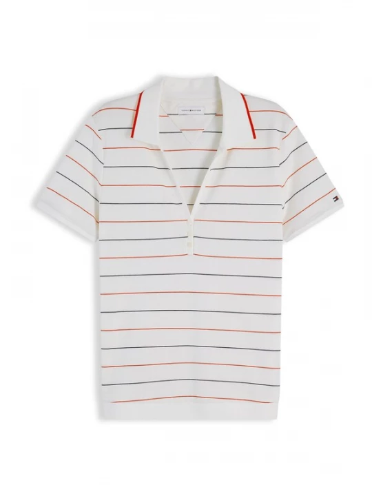 Obrázek produktu TOMMY HILFIGER Tričko 'Regular Fit' námořnická modř / červená / bílá