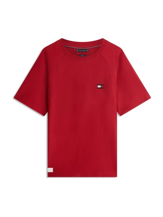 Obrázek produktu TOMMY HILFIGER Tričko rubínově červená