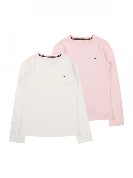 Obrázek produktu TOMMY HILFIGER Tričko růžová / bílá