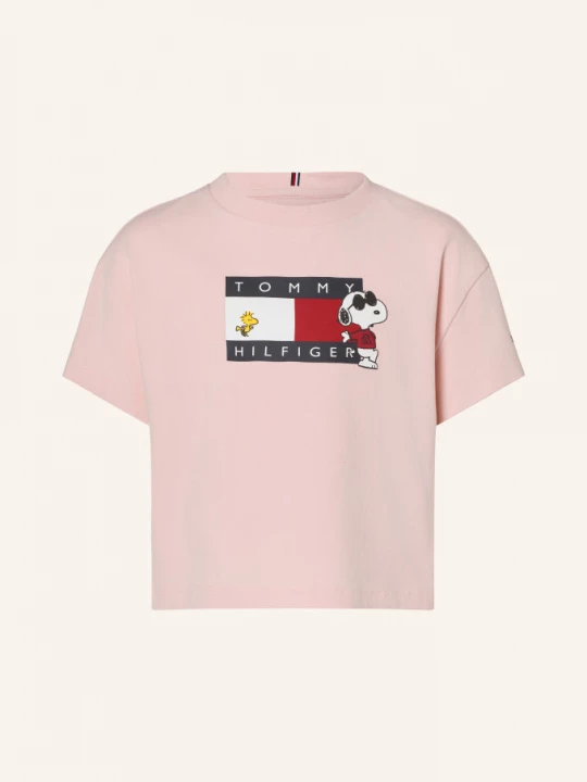 Obrázek produktu Tommy Hilfiger Tričko růžová / červená / bílá