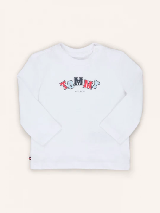 Obrázek produktu Tommy Hilfiger Tričko S Dlouhým Rukávem bílá