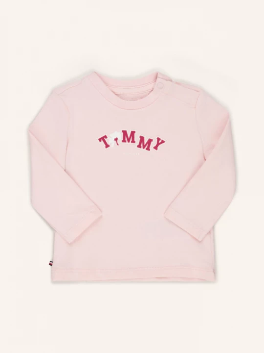 Obrázek produktu Tommy Hilfiger Tričko S Dlouhým Rukávem světle růžová