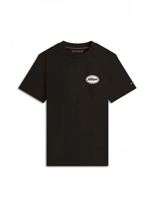 Obrázek produktu TOMMY HILFIGER Tričko 'Service Station' žlutá / černá / bílá