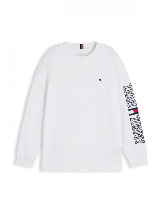 Obrázek produktu TOMMY HILFIGER Tričko 'TEAM' námořnická modř / červená / bílá