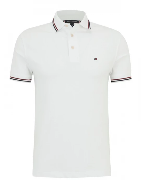 Obrázek produktu TOMMY HILFIGER Tričko  tmavě modrá / karmínově červené / bílá