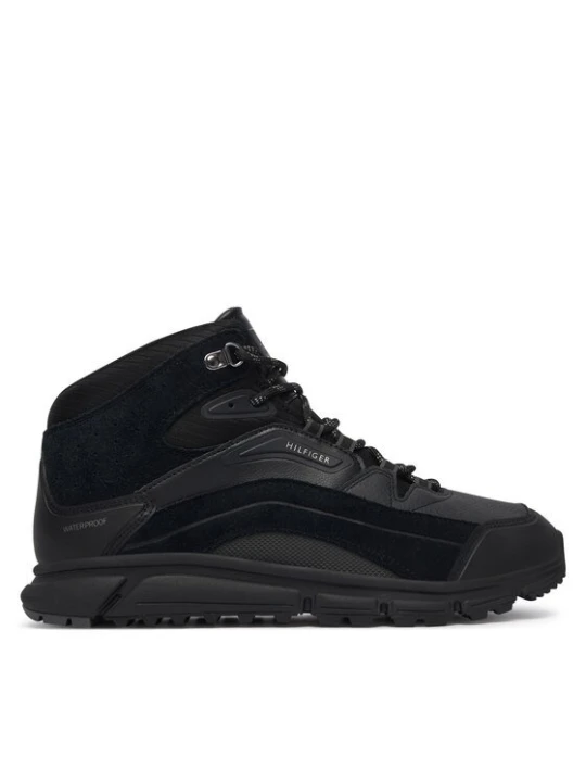 Obrázek produktu Tommy Hilfiger Turistická obuv Hilfiger Wp Mix Chukka Runner FM0FM06022 Černá