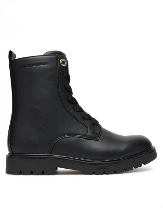 Obrázek produktu Tommy Hilfiger Turistická obuv Lace-Up Bootie T3A5-34012-1355 D Černá