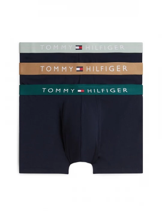 Obrázek produktu Tommy Hilfiger Underwear Boxerky béžová / námořnická modř / mátová / tmavě zelená