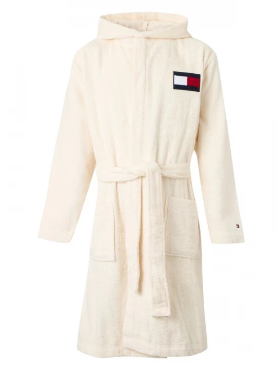 Obrázek produktu Tommy Hilfiger Underwear Krátký župan námořnická modř / světle žlutá / červená / bílá