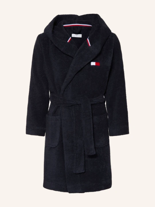 Obrázek produktu Tommy Hilfiger Unisex Župan Heritage tmavě modrá