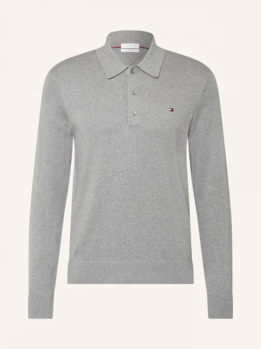 Obrázek produktu Tommy Hilfiger Úpletová Polokošile šedá