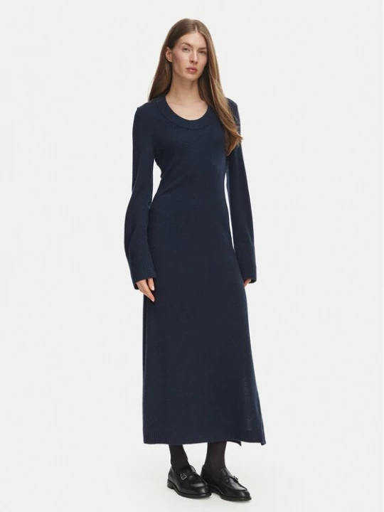 Obrázek produktu Tommy Hilfiger Úpletové šaty Scoop WW0WW52306 Tmavomodrá Regular Fit