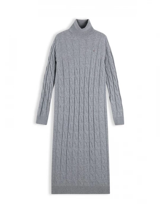 Obrázek produktu TOMMY HILFIGER Úpletové šaty šedá
