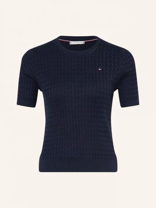 Obrázek produktu Tommy Hilfiger Úpletové Tričko tmavě modrá