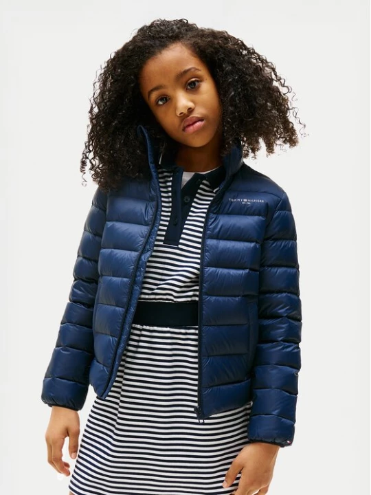 Obrázek produktu Tommy Hilfiger Vatovaná bunda Essential KS0KS00652 Tmavomodrá Regular Fit