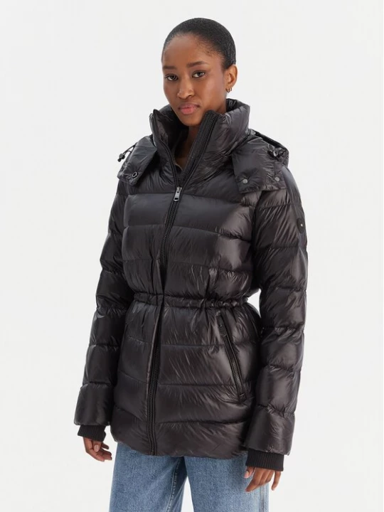 Obrázek produktu Tommy Hilfiger Vatovaná bunda Gloss WW0WW47355 Černá Regular Fit
