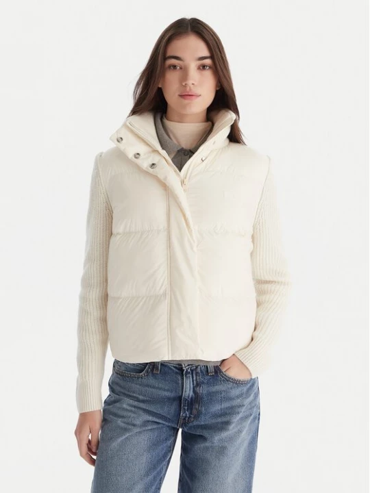 Obrázek produktu Tommy Hilfiger Vatovaná bunda Modern WW0WW45738 Écru Regular Fit Krémová