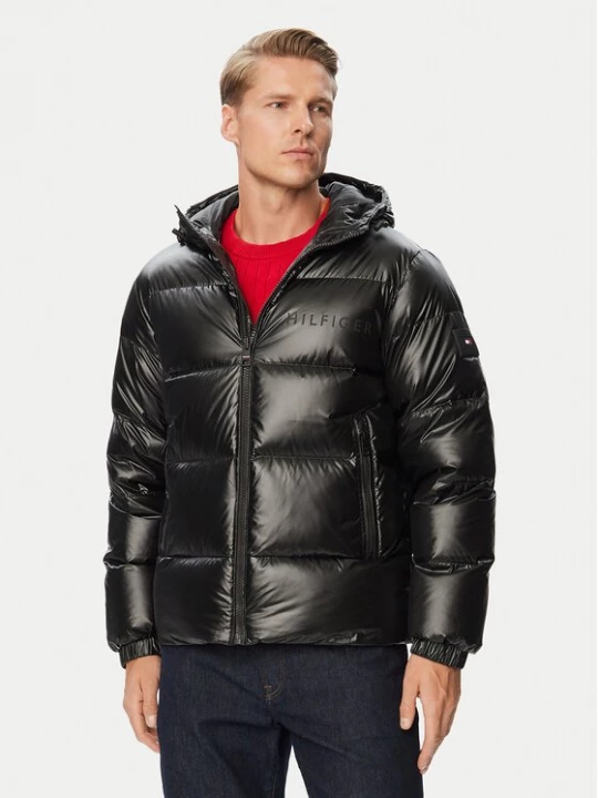 Obrázek produktu Tommy Hilfiger Vatovaná bunda MW0MW45304 Černá Regular Fit