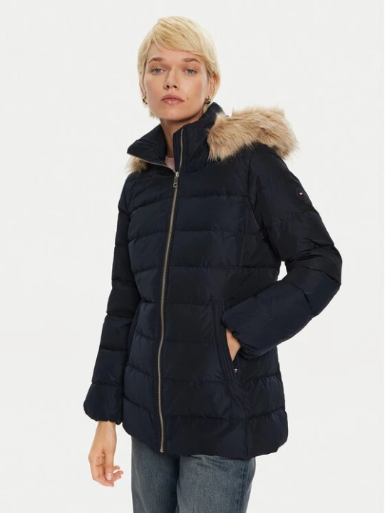 Obrázek produktu Tommy Hilfiger Vatovaná bunda WW0WW43600 Tmavomodrá Regular Fit