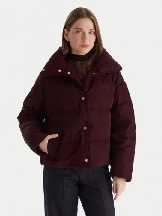 Obrázek produktu Tommy Hilfiger Vatovaná bunda WW0WW47294 Bordó Relaxed Fit