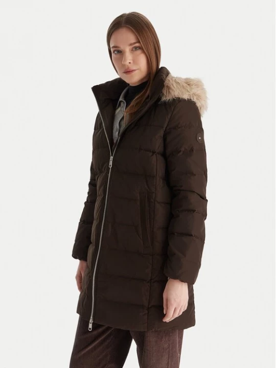 Obrázek produktu Tommy Hilfiger Vatovaná bunda WW0WW47540 Hnědá Slim Fit