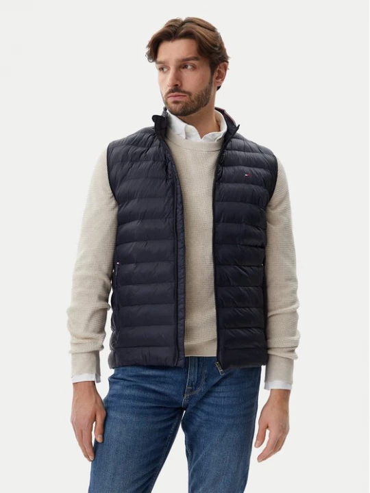 Obrázek produktu Tommy Hilfiger Vesta Core Packable MW0MW39989 Tmavomodrá Regular Fit