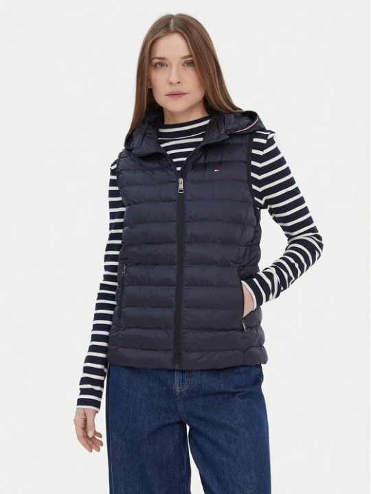 Obrázek produktu Tommy Hilfiger Vesta Global Stripe WW0WW42051 Tmavomodrá Regular Fit
