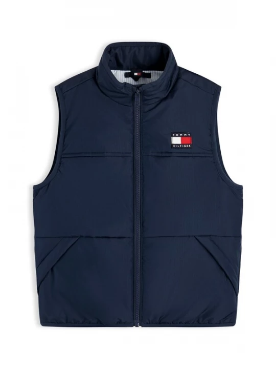 Obrázek produktu TOMMY HILFIGER Vesta 'Ripstop' marine modrá / červená / bílá