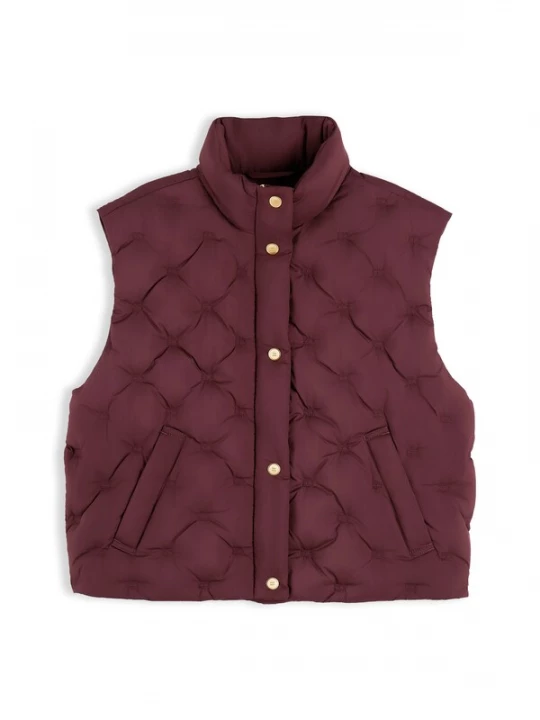 Obrázek produktu TOMMY HILFIGER Vesta vínově červená