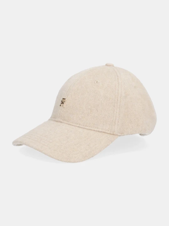 Obrázek produktu Tommy Hilfiger Vlněná kšiltovka béžová