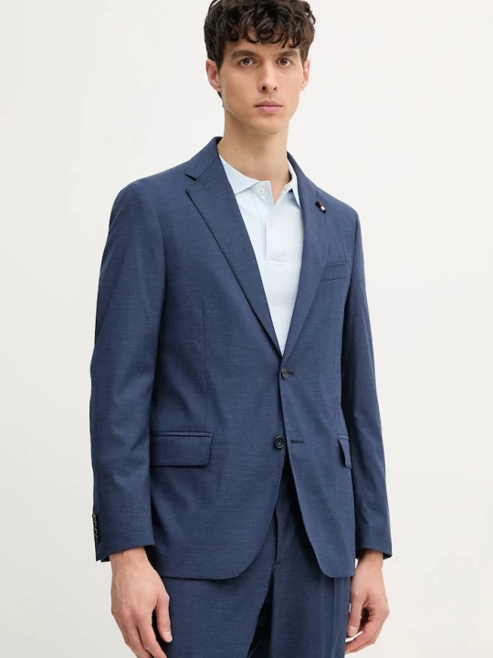 Obrázek produktu Tommy Hilfiger Vlněné sako Tommy Hilfiger námořnická modř