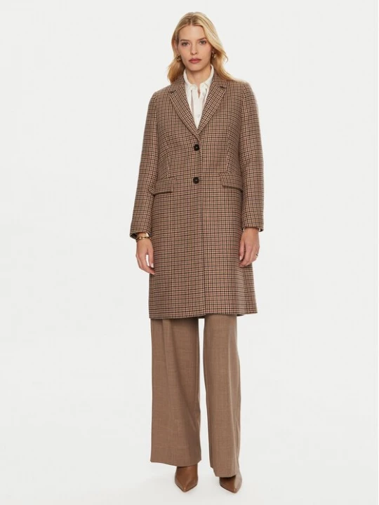 Obrázek produktu Tommy Hilfiger Vlněný kabát WW0WW43195 Béžová Regular Fit