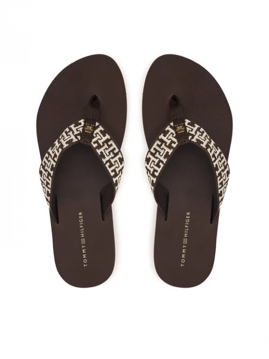 Obrázek produktu Tommy Hilfiger Žabky Corportate Sandal FW0FW09610 Hnědá