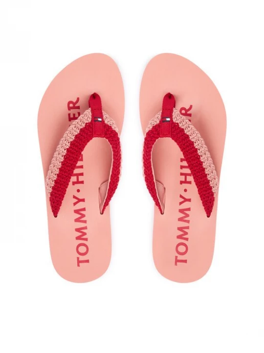 Obrázek produktu Tommy Hilfiger Žabky CROCHET SUMMER SANDA FW0FW09417 Růžová