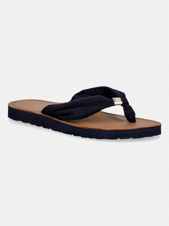 Obrázek produktu Tommy Hilfiger žabky dámské TH LTR FOOTBED SUMMER SANDAL námořnická modř