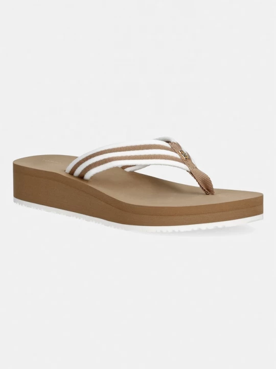 Obrázek produktu Tommy Hilfiger žabky dámské TH STRIPE SUMMER SANDAL béžová