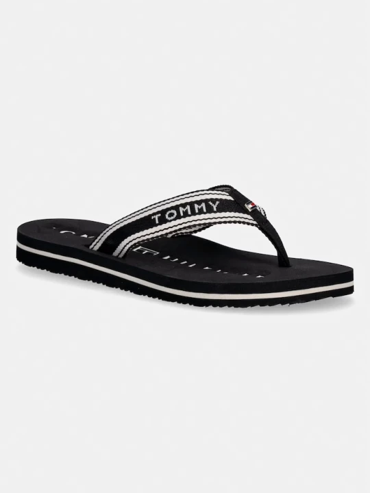 Obrázek produktu Tommy Hilfiger žabky dámské TH WEBBING SUMMER SANDAL černá