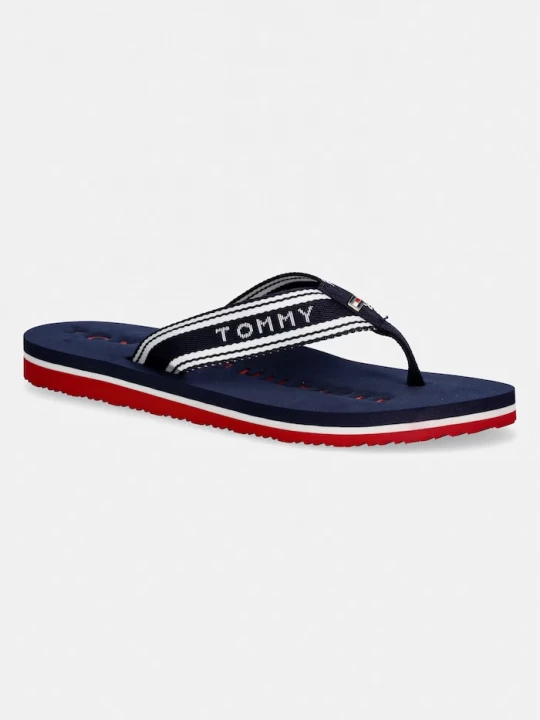 Obrázek produktu Tommy Hilfiger žabky dámské TH WEBBING SUMMER SANDAL námořnická modř